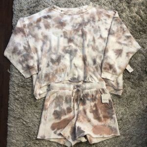 Washed Tie Dye Set Size Medium